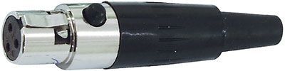 XLR mini zdka Canon 3P na kabel