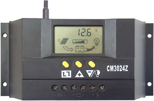 Solrn regultor CM3024Z 12-24V/30A s LCD