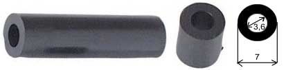 Distann sloupek plastov KDR08 3,6/7mm, v=8mm