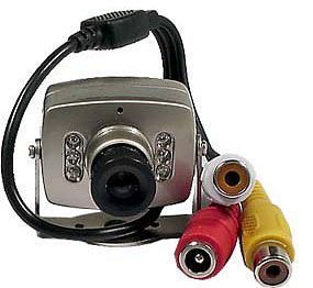 Minikamera color CMOS 1/3# PAL-CCIR,35x27x30mm