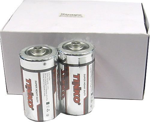 Baterie TINKO C(R14) Zn-Cl, balen 24ks