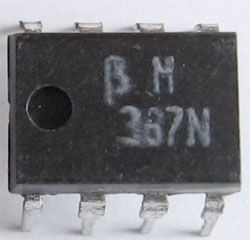 BM387N /LM387N/ 2x NF zesilova, Ucc9-40V, DIP8