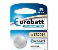 Baterie EUROBATT CR2016 3V lithiov�, blistr