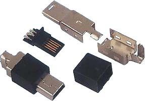 USB mini konektor kabelov