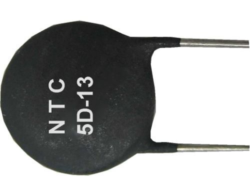 NTC5D-13 termistor 4R7/5A, prmr 15mm RM 7,5mm