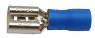 Faston-zd��ka 6,3mm modr� pro kabel 1,5-2,5mm2