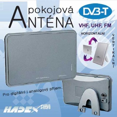 Ant�na TV pokojov�, analog i DVB-T,typ DT-1200