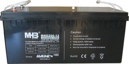 Pb akumultor MHB AGM 12V/200Ah trakn-GEL