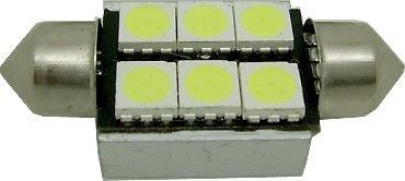 rovka LED-6x SV8,5-8 sufit, 10-30V,bl,CAN-BUS, dlka 36mm