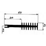 Chladi Al ZH4611 60x12x100mm