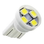 rovka LED T10 12V/1W bl, 4xSMD2835