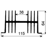 Chladi Al ZH1910 90x25x200mm