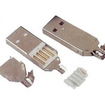 USB konektor TYP A kabelový