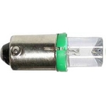 Žárovka LED-1x Ba9S 12V/0,25W zelená