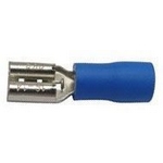Faston-zdíøka 4,8mm modrá pro kabel 1,5-2,5mm2