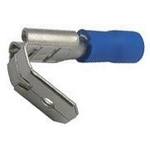 Faston-rozvadìè 6,3mm modrý pro kabel 1,5-2,5mm2
