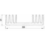 Chladi Al ZH1910 90x25x100mm