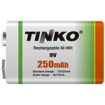 Nab�jec� baterie NiMH 6F22 8,4V/250mAh TINKO